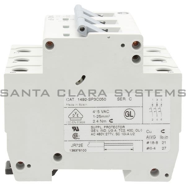 Allen Bradley 1492-SP3C050 Supplementary Protector Product Image