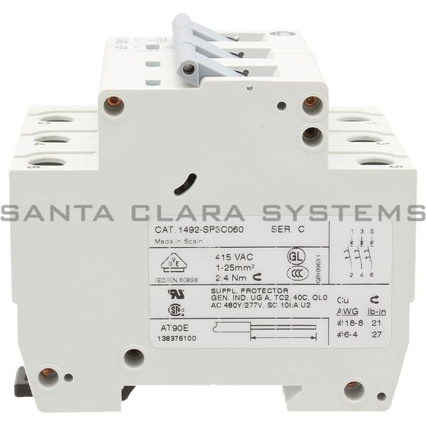 Allen Bradley 1492-SP3C060 Supplementary Protector Product Image
