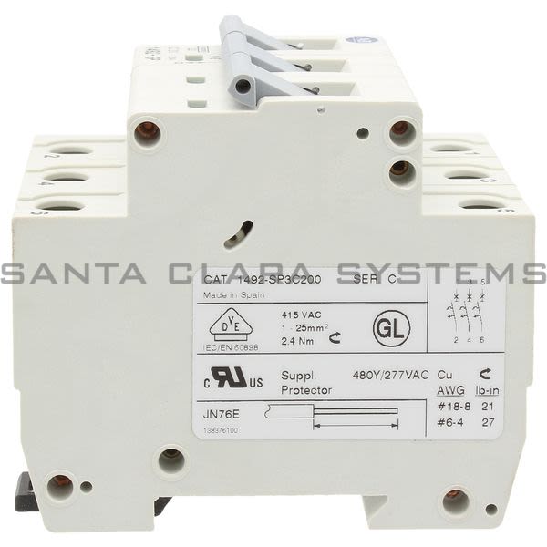Allen Bradley 1492-SP3C200 Supplementary Protector Product Image