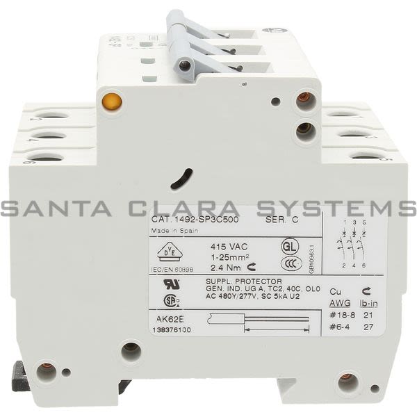 Allen Bradley 1492-SP3C500 Supplementary Protector Product Image