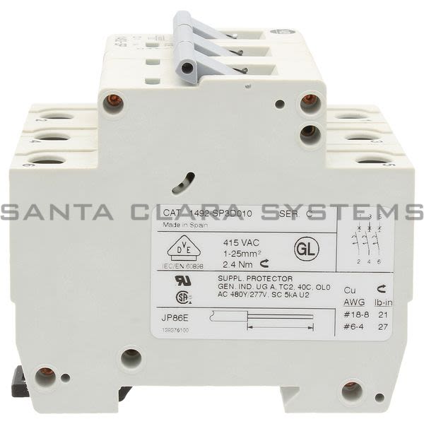 Allen Bradley 1492-SP3D010 Supplementary Protector Product Image