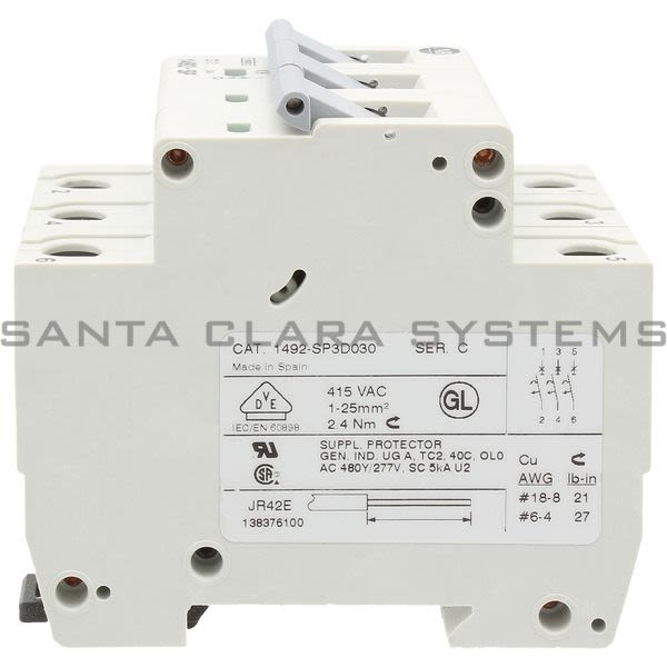Allen Bradley 1492-SP3D030 Supplementary Protector Product Image