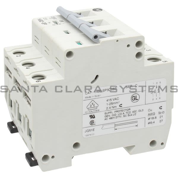 Allen Bradley 1492-SP3D050 Supplementary Protector Product Image