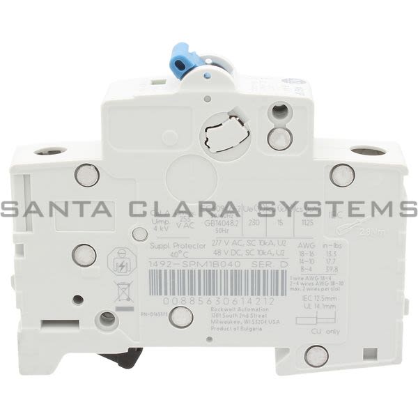 Allen Bradley 1492-SPM1B040 Control Product Image