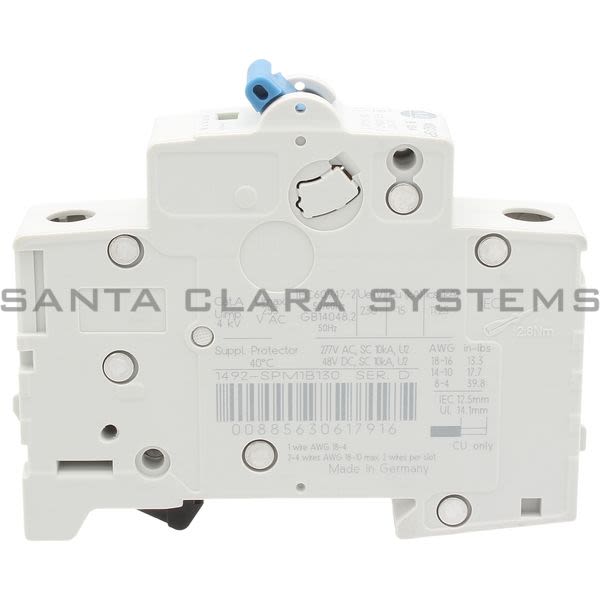Allen Bradley 1492-SPM1B130 Supplementary Protector Product Image