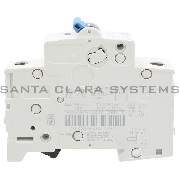 Allen Bradley 1492-SPM1B300 Supplementary Protector Product Image