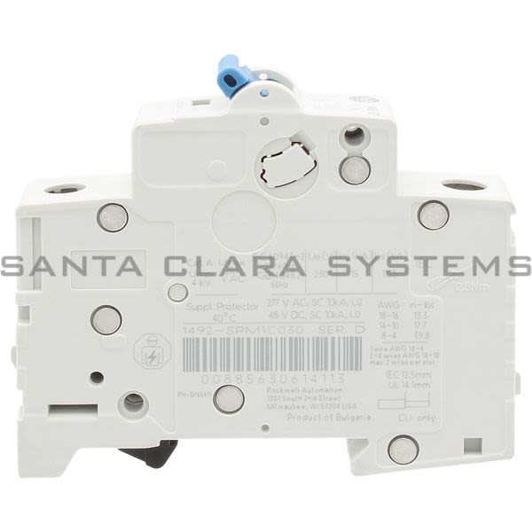 Allen Bradley 1492-SPM1C030  Supplementary Protector Product Image