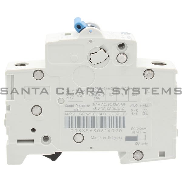 Allen Bradley 1492-SPM1C040  Supplementary Protector Product Image