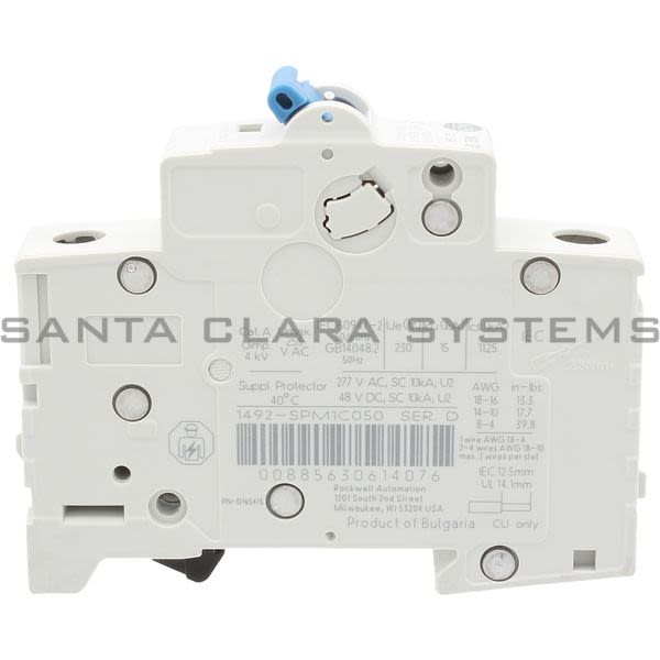 Allen Bradley 1492-SPM1C050  Supplementary Protector Product Image