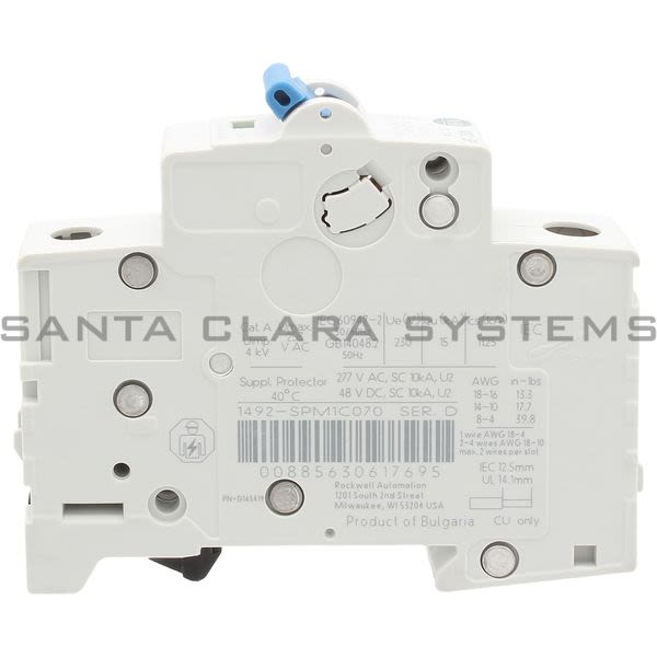 Allen Bradley 1492-SPM1C070  Supplementary Protector Product Image