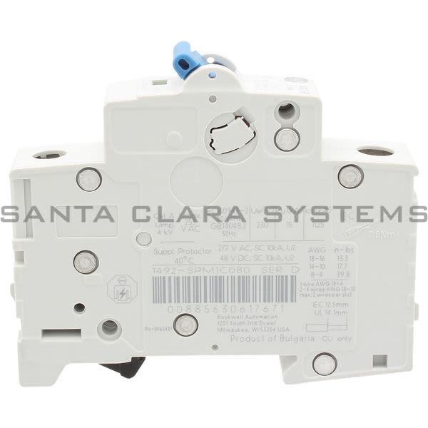 Allen Bradley 1492-SPM1C080  Supplementary Protector Product Image