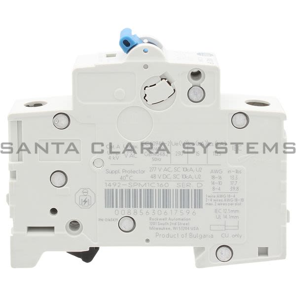 Allen Bradley 1492-SPM1C160  Control Product Image