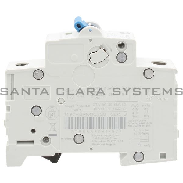 Allen Bradley 1492-SPM1C200  Supplementary Protector Product Image