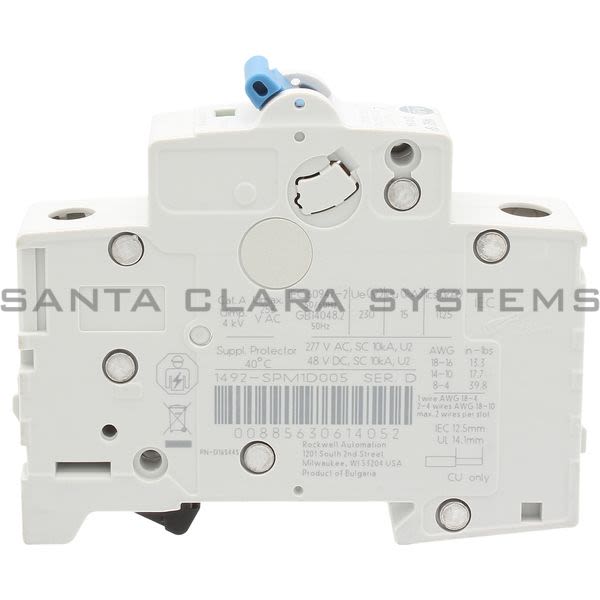 Allen Bradley 1492-SPM1D005 Control Product Image