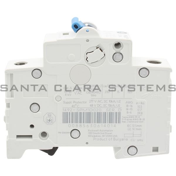 Allen Bradley 1492-SPM1D020 Control Product Image