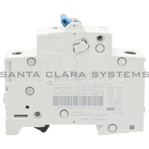 Allen Bradley 1492-SPM1D040 Control Product Image