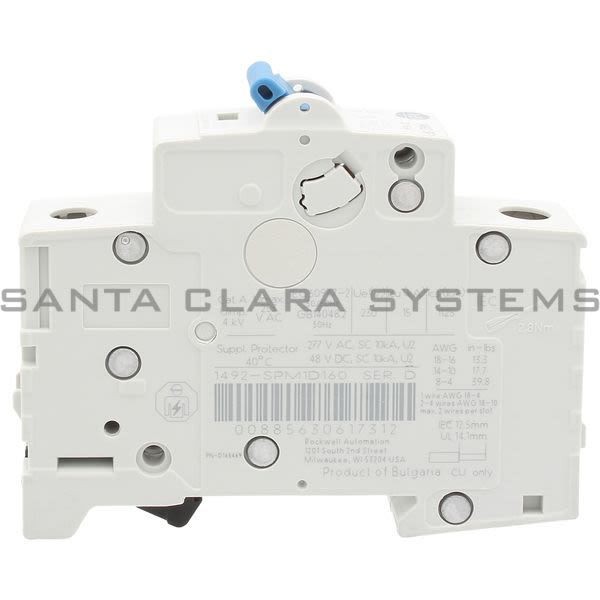 Allen Bradley 1492-SPM1D160 Control Product Image