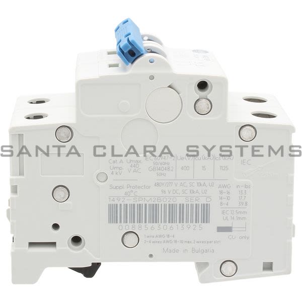 Allen Bradley 1492-SPM2B020 Supplementary Protector Product Image
