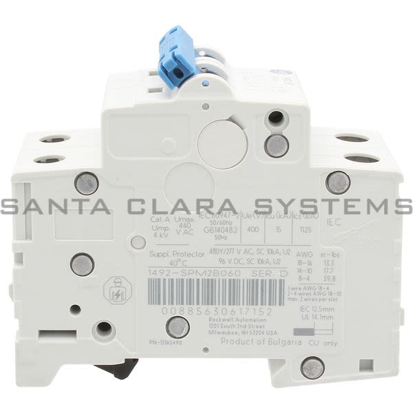 Allen Bradley 1492-SPM2B060 Supplementary Protector Product Image