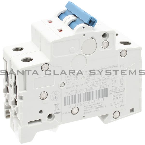 Allen Bradley 1492-SPM2B080 Supplementary Protector Product Image