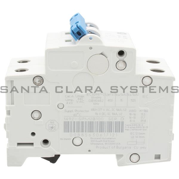 Allen Bradley 1492-SPM2B100 Supplementary Protector Product Image