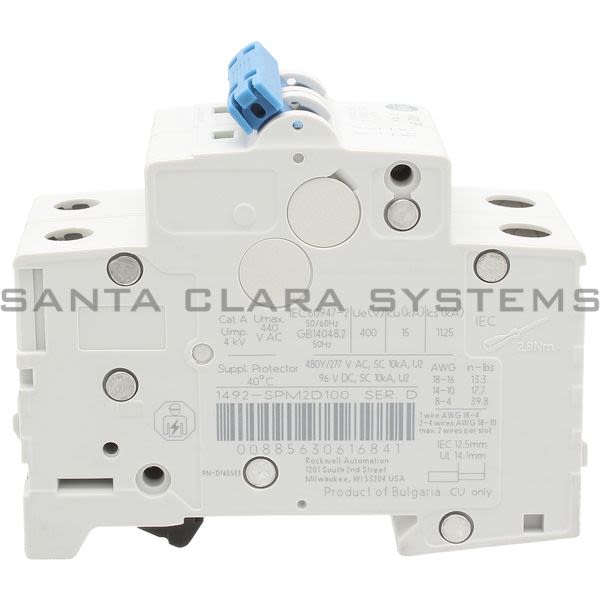 Allen Bradley 1492-SPM2D100 Supplementary Protector Product Image