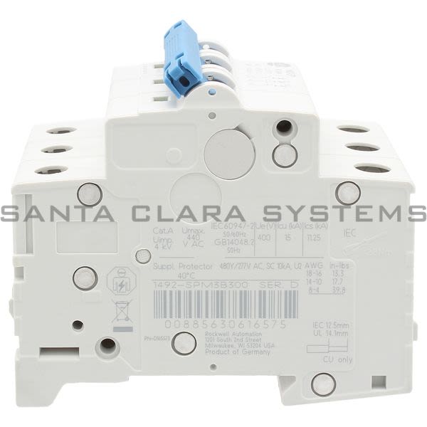 Allen Bradley 1492-SPM3B300 Supplementary Protector Product Image