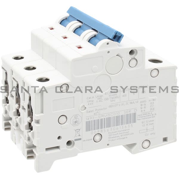 Allen Bradley 1492-SPM3C010 Supplementary Protector Product Image