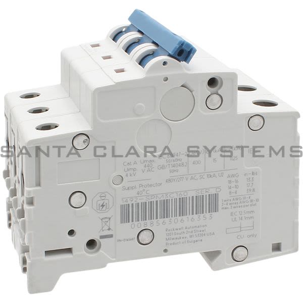 Allen Bradley 1492-SPM3C160 Supplementary Protector Product Image