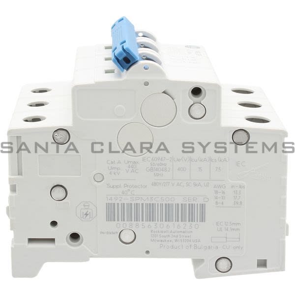 Allen Bradley 1492-SPM3C500 Supplementary Protector Product Image