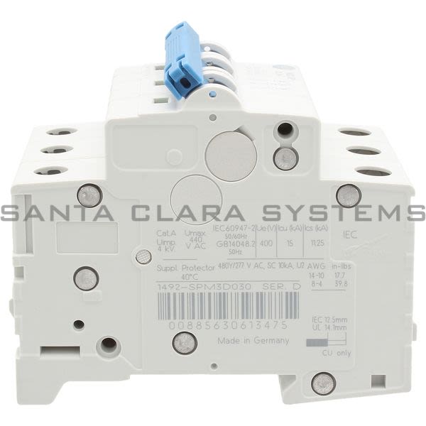 Allen Bradley 1492-SPM3D030 Supplementary Protector Product Image