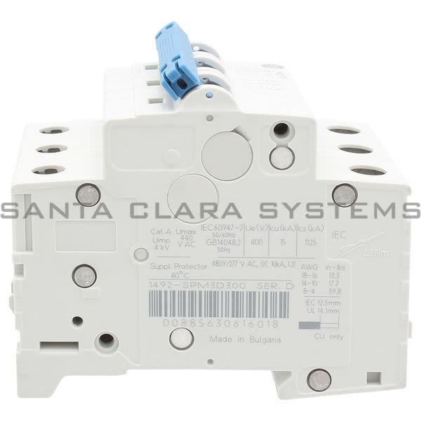 Allen Bradley 1492-SPM3D300 Supplementary Protector Product Image