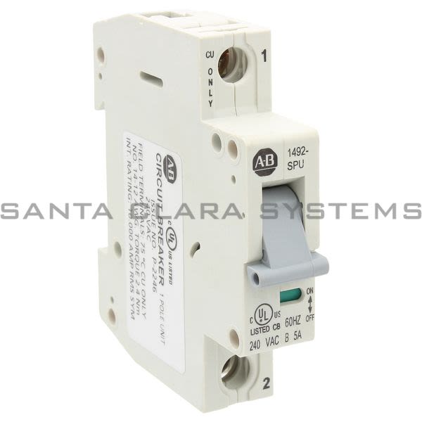 Allen Bradley 1492-SPU1B050 Supplementary Protector Product Image