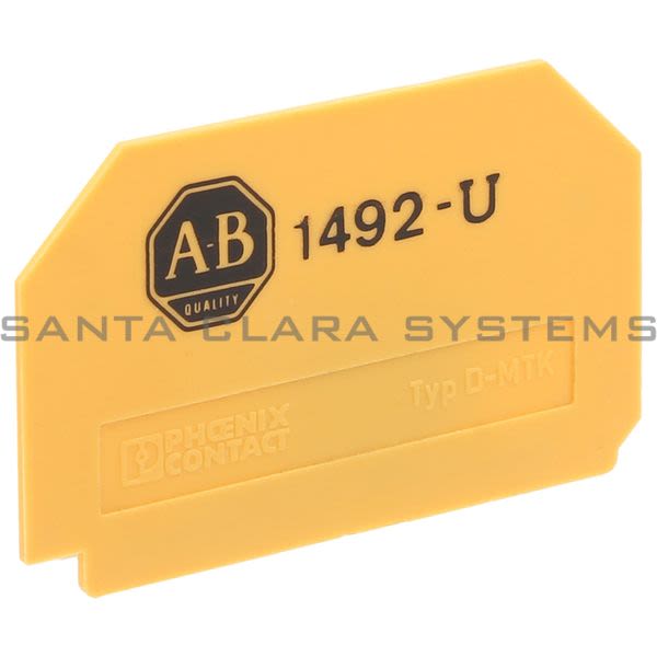 Allen Bradley 1492-U-D-MTK Terminal Block End Cap Product Image