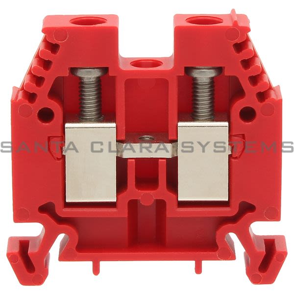 Allen Bradley 1492-W10-RE Terminal Block Red Product Image