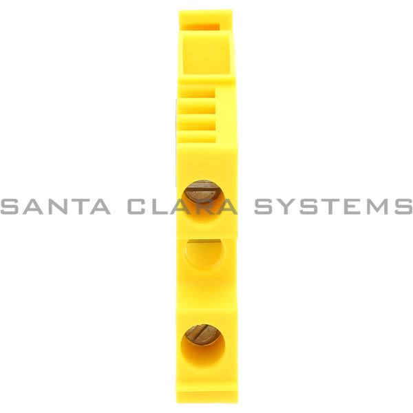 Allen Bradley 1492-W10-Y Terminal Block Yellow Product Image