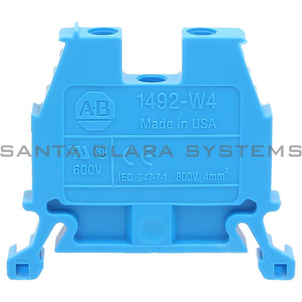 Allen Bradley Terminal Block Blue 1492W4B En stock y listos para