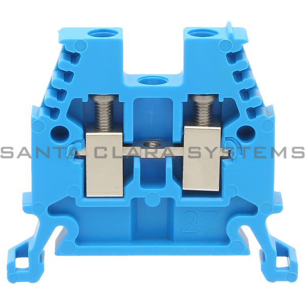 Allen Bradley 1492-W4-B Terminal Block | Blue Product Image