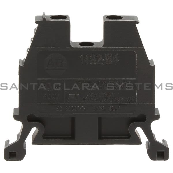 Allen Bradley 1492-W4-BL Terminal Block | Black Product Image
