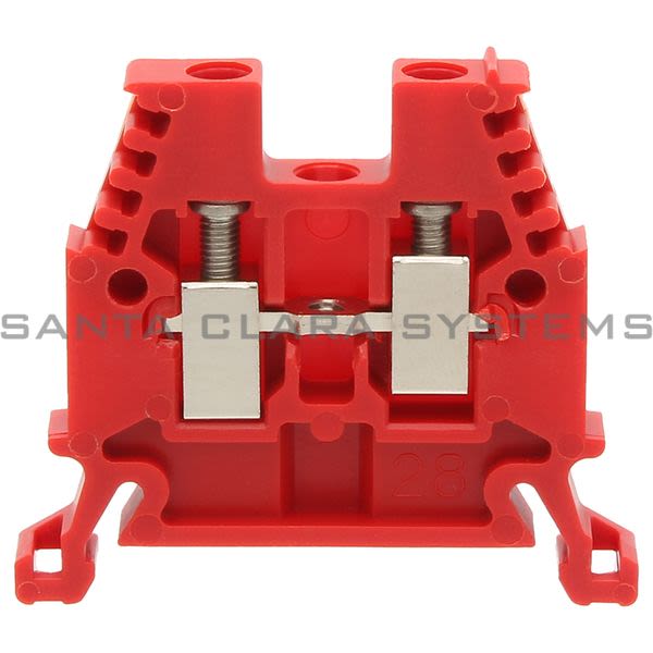 Allen Bradley 1492-W4-RE Terminal Block | Red Product Image