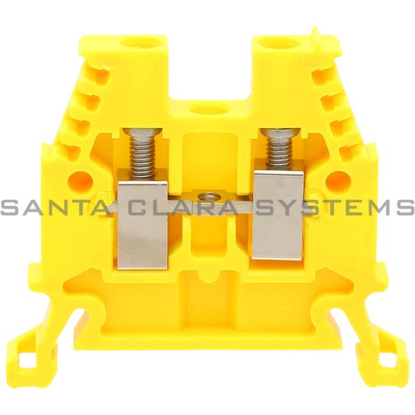 Allen Bradley 1492-W4-Y Terminal Block | Yellow Product Image