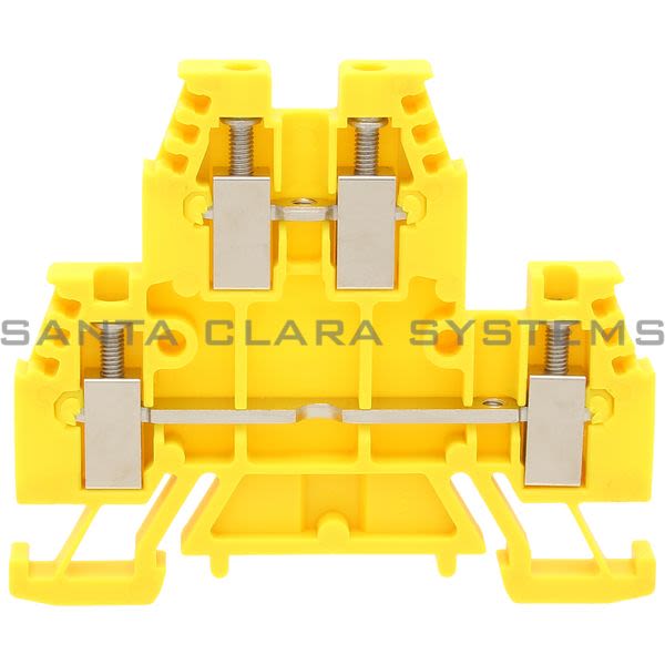 Allen Bradley 1492-WD3-Y Yellow Circuit Block Product Image