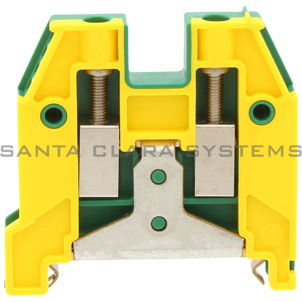 Allen Bradley 1492-WG6 Terminal Block | Green/Yellow Product Image