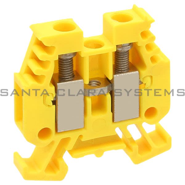 Allen Bradley 1492-WM4-Y Terminal Block | Yellow Product Image