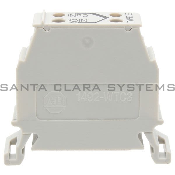 Allen Bradley 1492-WTC3J IEC Two Pole Thermocouple Block Product Image