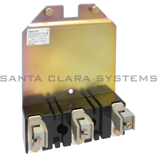 Allen Bradley 1494F-C611 Fuse Block Adapter Plate Kit 100 amp Product Image