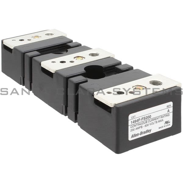 Allen Bradley 1494F-FS200 Trailer Fuse Block Kit, 200A, Fuse Product Image