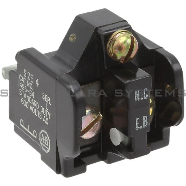 Allen Bradley 1495-G4 Auxiliary Contact Early Break Product Image