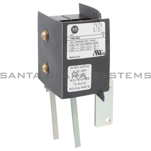 Allen Bradley 1495-N38 Electrical Interlock Product Image
