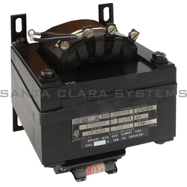 Allen Bradley 1497-N19 Control Circuit Transformer | X-211293 Product Image